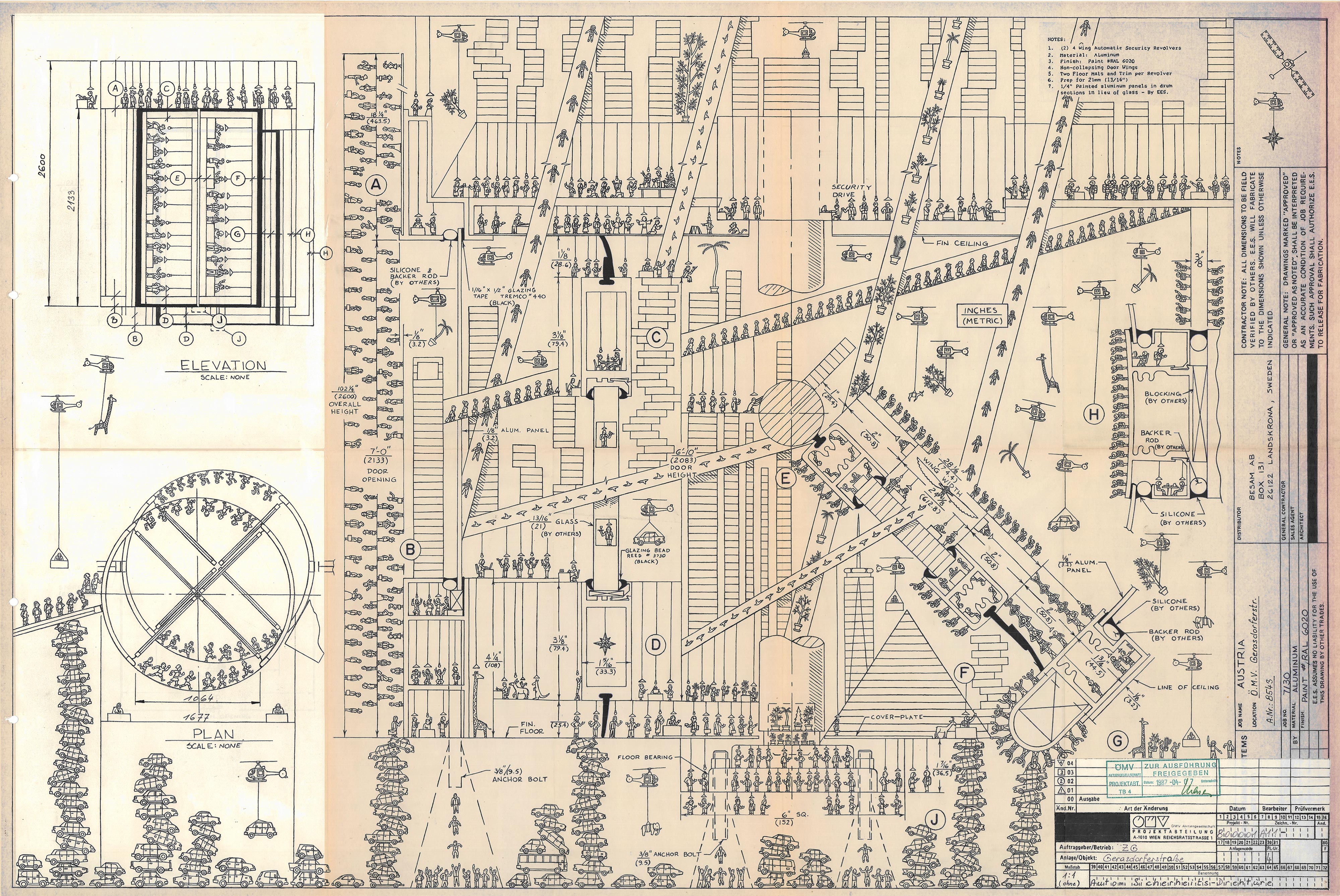 Zeichnungen Lionel Favre